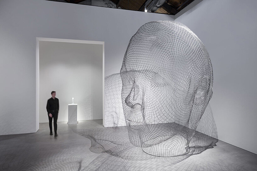 jaume plensa presents nocturne at chicago's gray warehouse