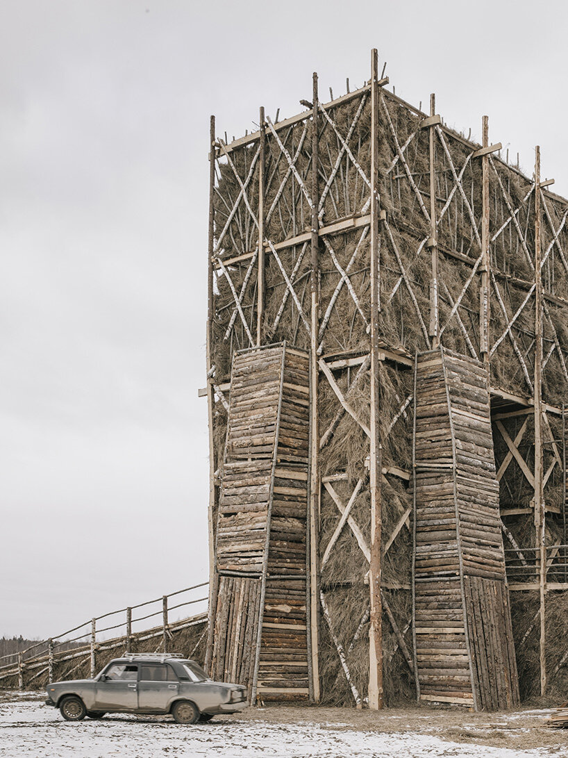 KATARSIS builds and burns bridge in russia as artistic symbol of change and upheaval
