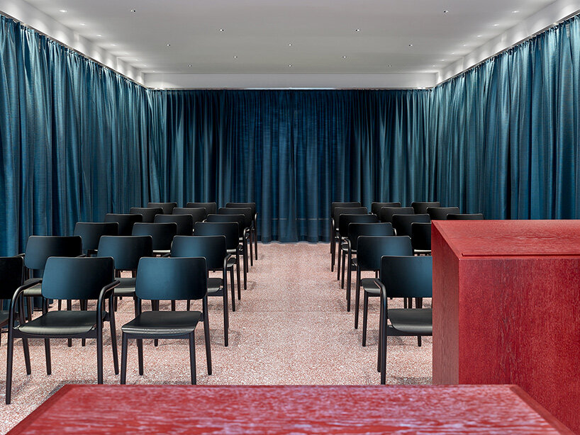 knorr & pürckhauer tops courtyard building in zurich with pre-oxidized copper roof