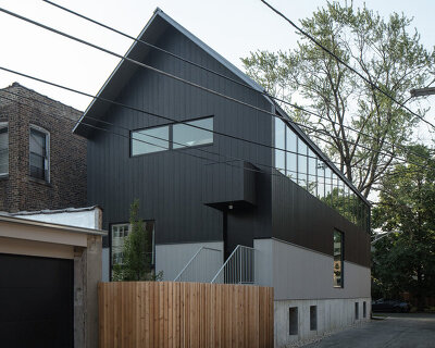 kwong von glinow flips the residential status quo with ardmore house in chicago