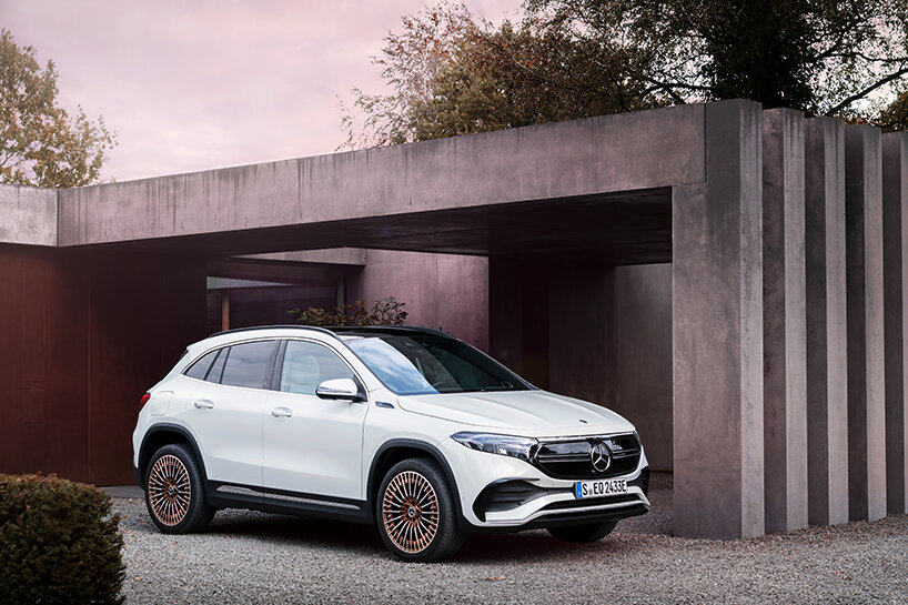 mercedes-benz EQA electric crossover SUV debuts with expected 486km range