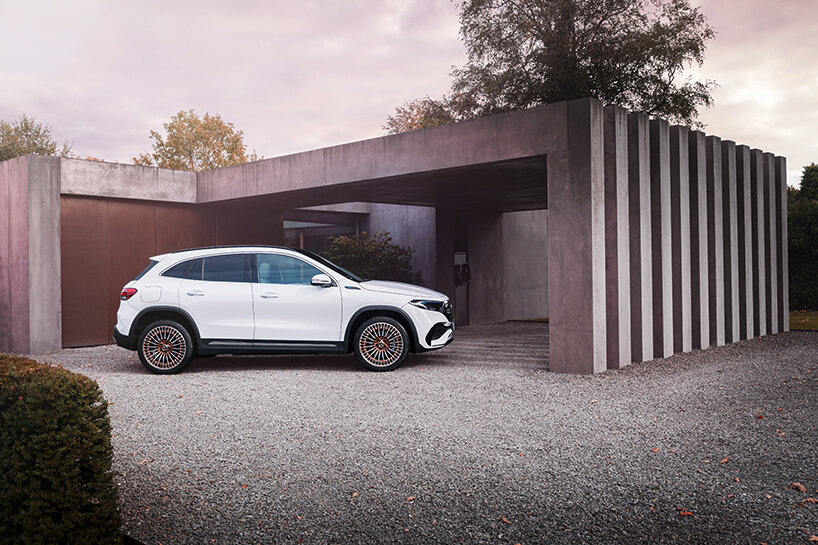 mercedes-benz EQA electric crossover SUV debuts with expected
