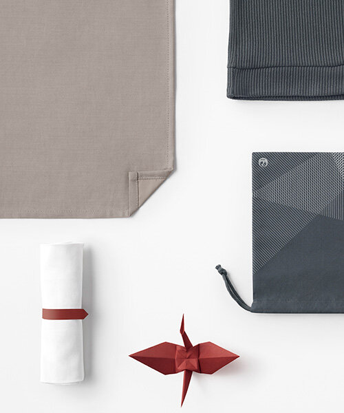 nendo unveils new inflight amenity kit for japan airlines