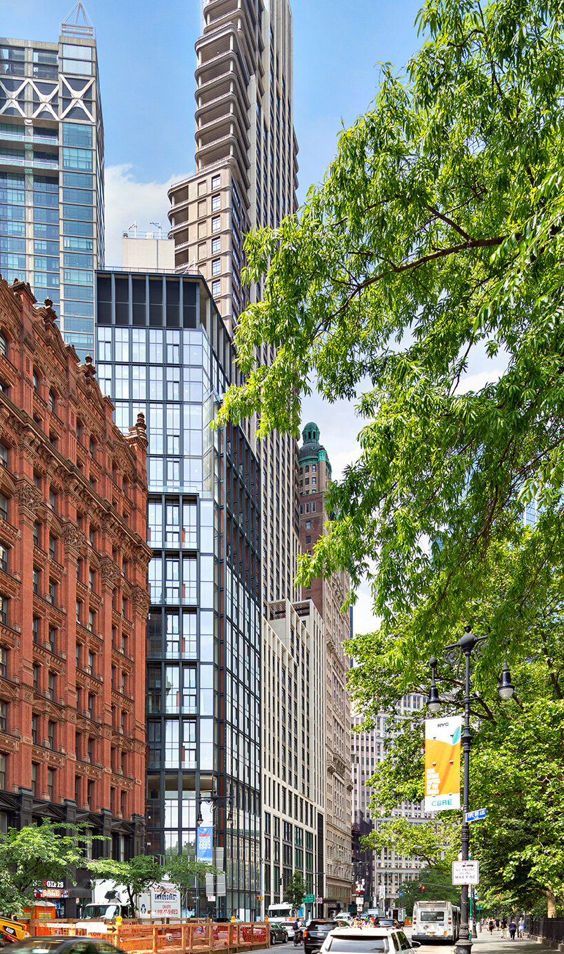 rogers stirk harbour + partners completes 'no. 33 park row' in new york