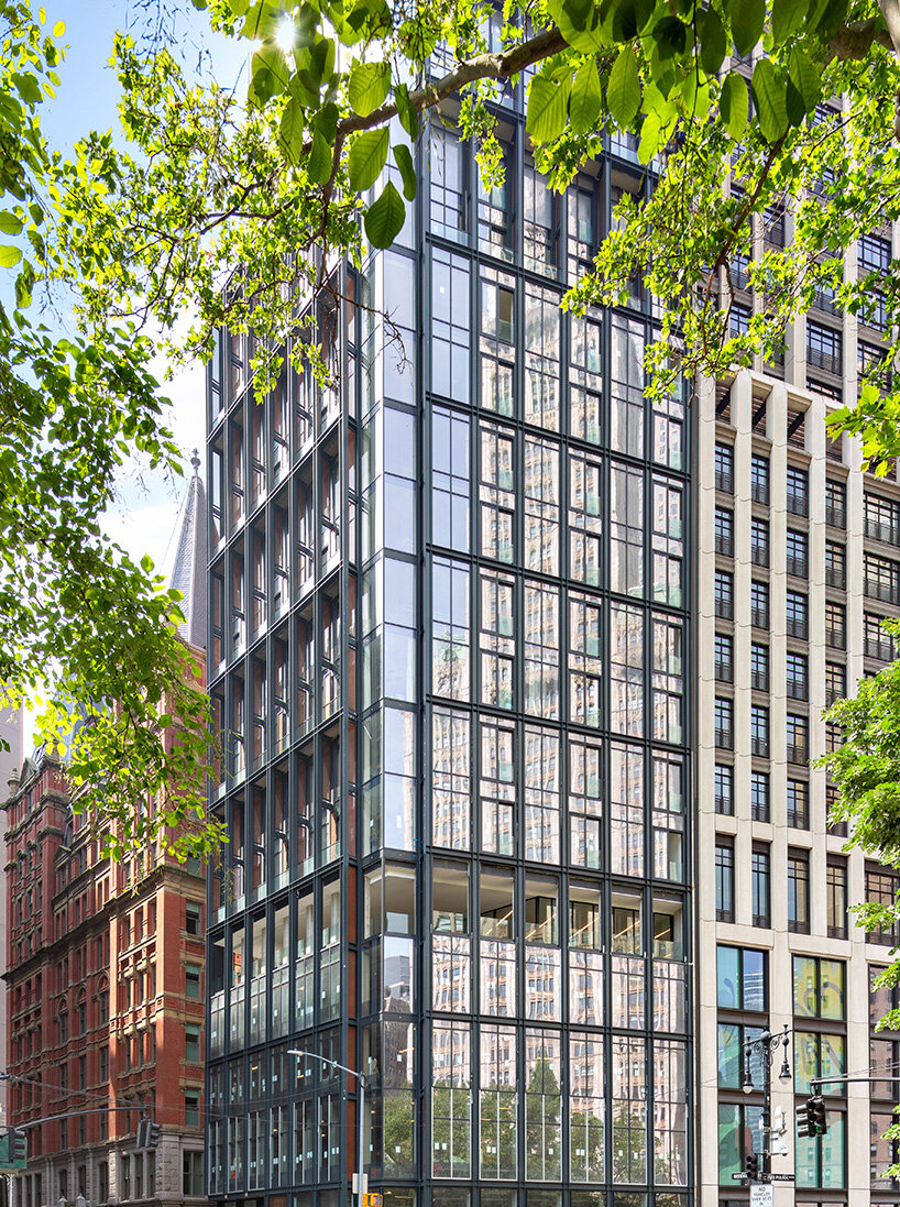 rogers stirk harbour + partners completes 'no. 33 park row' in new york