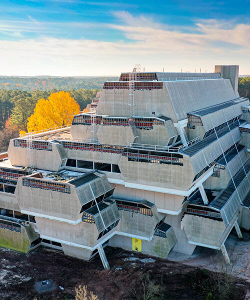 demolition starts on paul rudolph's burroughs wellcome building in north carolina