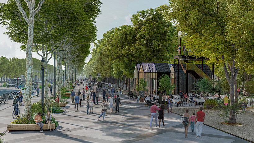Champs-Elysées becomes a building site ahead of 2024 Olympic Games