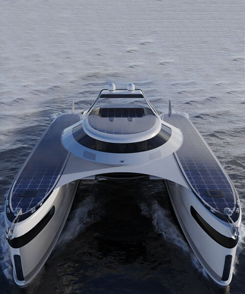 pierpaolo lazzarini presents the 'pagurus', a solar-powered amphibious catamaran