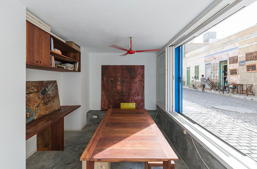 ramos castellano reflects the colorful architecture of cabo verde with 'casa celestina'