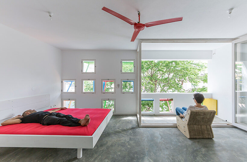 ramos castellano reflects the colorful architecture of cabo verde with 'casa celestina'