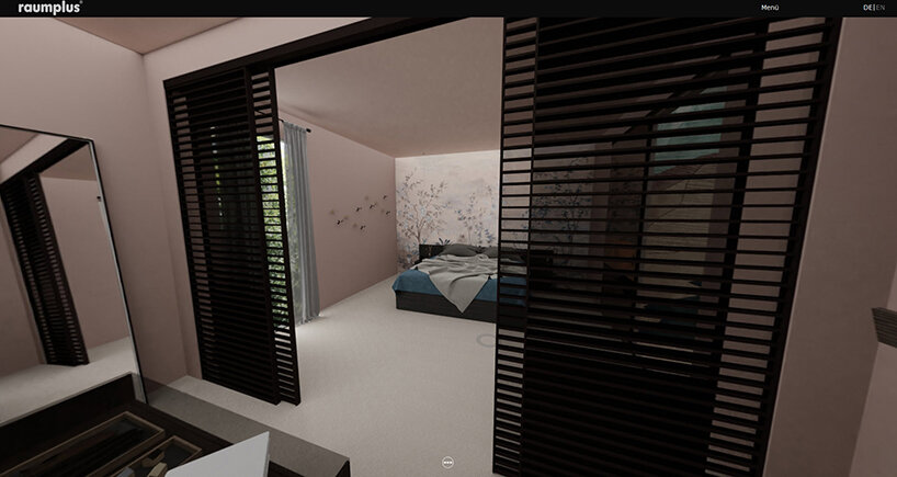 raumplus open immersive, virtual, 360-degree fair-stand and digital house