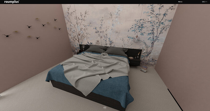 raumplus open immersive, virtual, 360-degree fair-stand and digital house