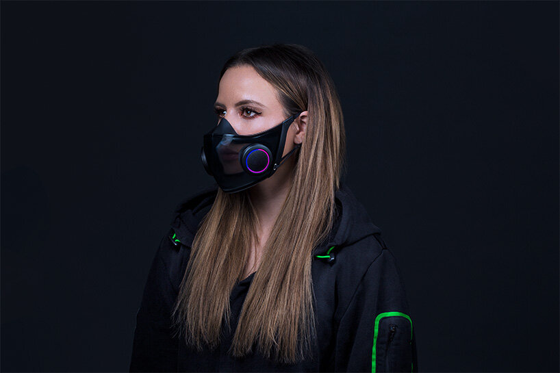 Razer Project Hazel is a smart, transparent N95 face mask with voice projection
