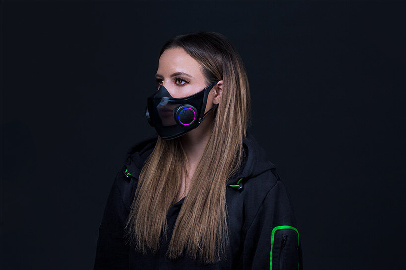 Razer Project Hazel is a smart and transparent N95 face mask with voice projection