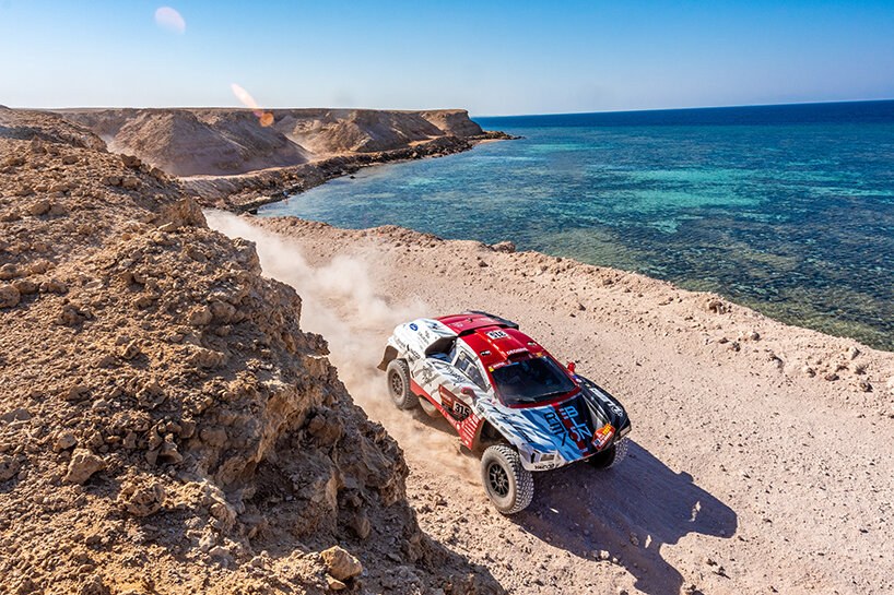 dakar rally 2021: REBELLION and designboom took part in the endurance race with two buggies