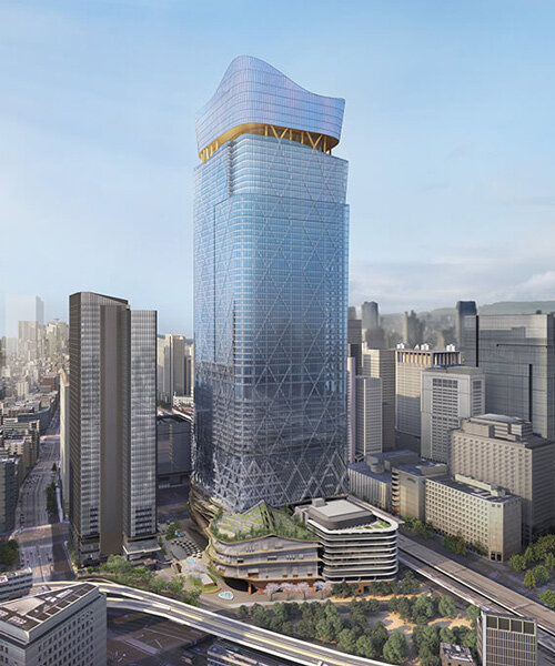 sou fujimoto and Mitsubishi Jisho Sekkei design crown of tokyo's 'Torch Tower', to become japan's tallest skyscraper