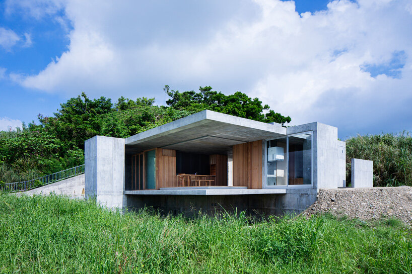 studio cochi architects completes concrete house + workshop in japan's okinawa island