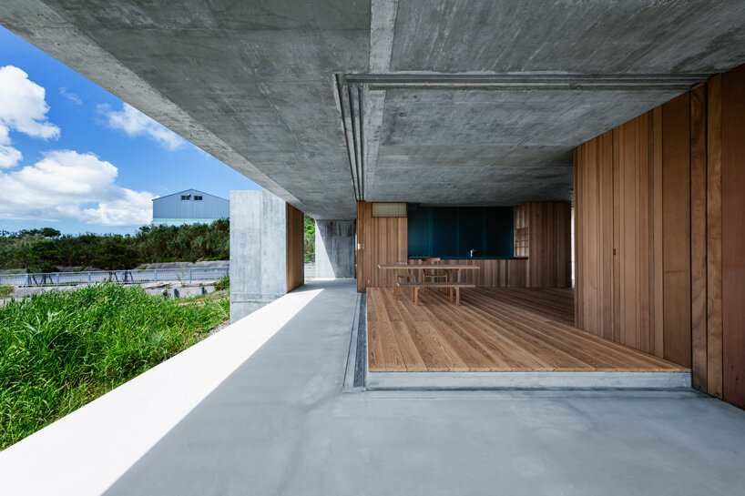 studio cochi architects completes concrete house + workshop in japan's okinawa island