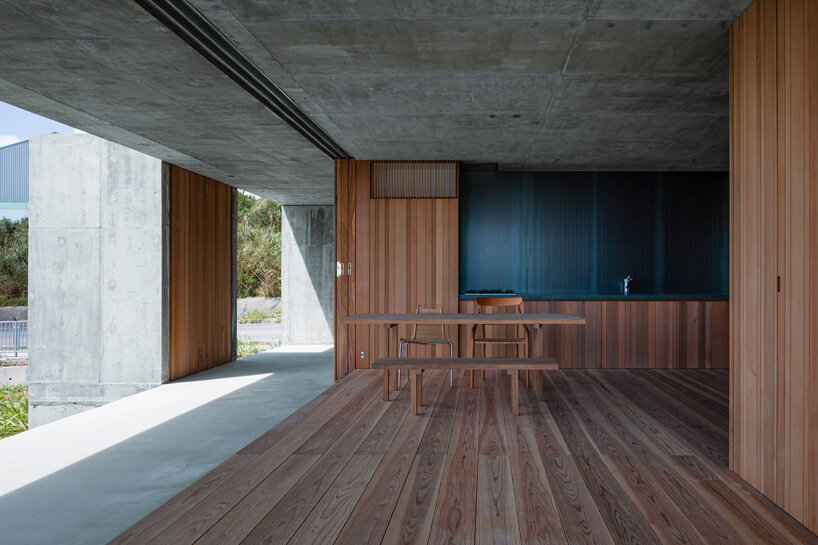 studio cochi architects completes concrete house + workshop in japan's okinawa island