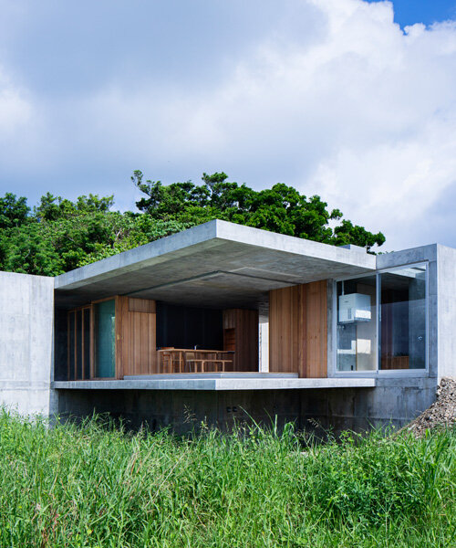 studio cochi architects completes concrete house + workshop in japan's okinawa island