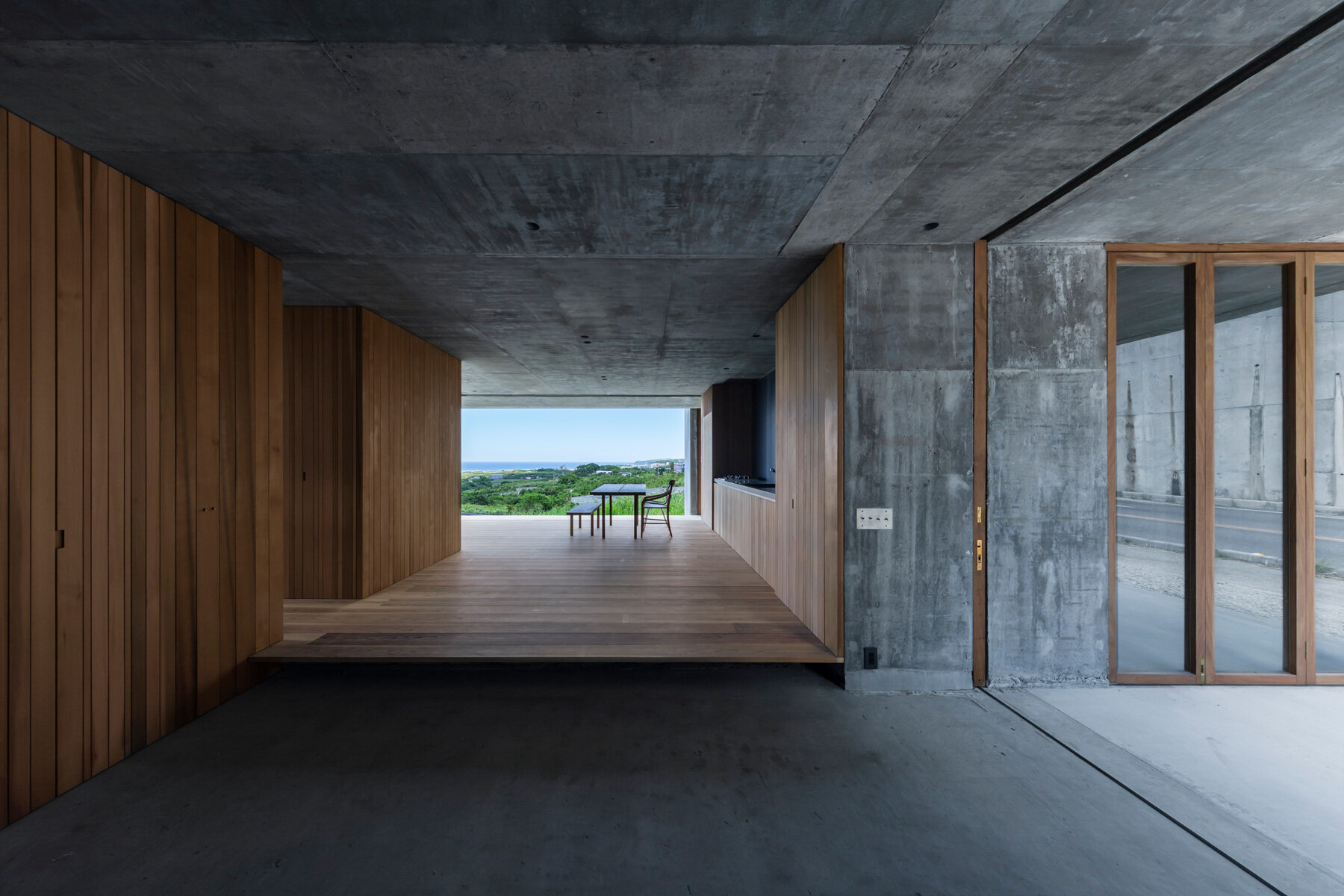 studio cochi architects completes concrete house + workshop in japan's okinawa island