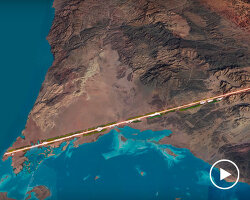 saudi arabia unveils THE LINE, a linear development of smart cities connected without cars