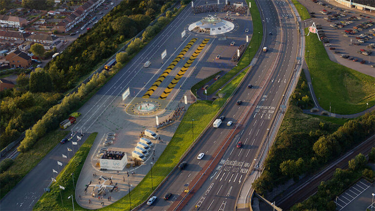 hyundai and urban air port unveil world's first eVTOL hub