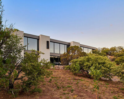 'residence EF' by urban operations opens towards lush natural surroundings in mexico