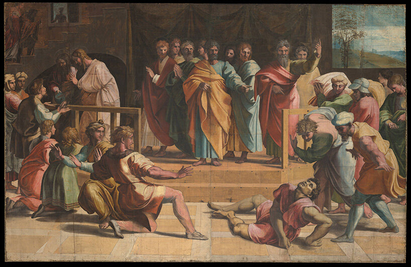 discover raphael’s sistine chapel cartoons in these ultra-hi-res images
