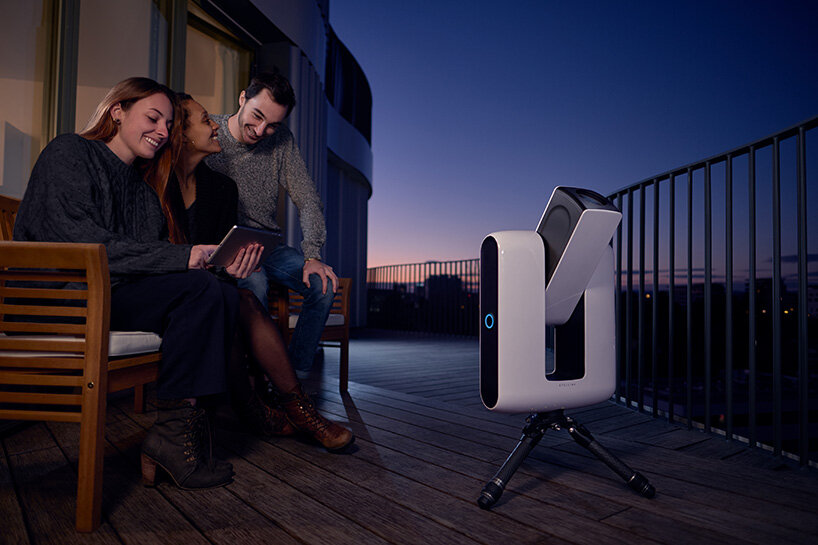 vaonis turns your mobile phone into an astronomy observation telescope