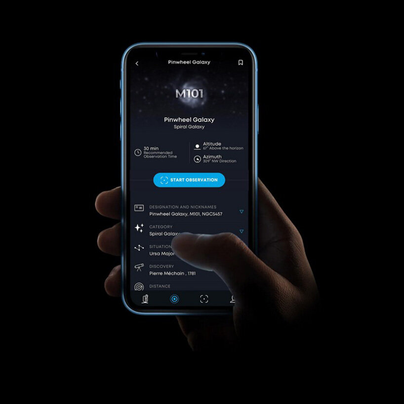 vaonis turns your mobile phone into an astronomy observation telescope
