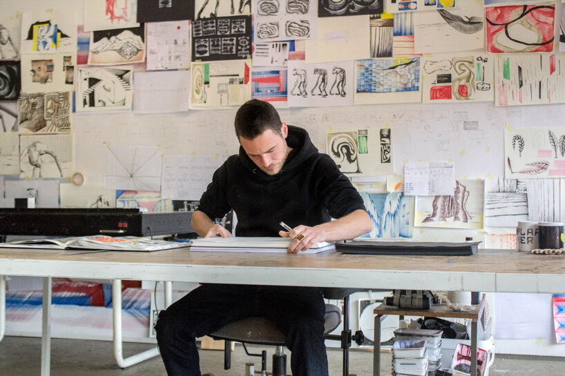 vincent de boer's 'the stroke' is an animation film with music improvised on the first viewing