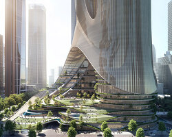 zaha hadid architects to build 'tower C' at shenzhen bay super headquarters base