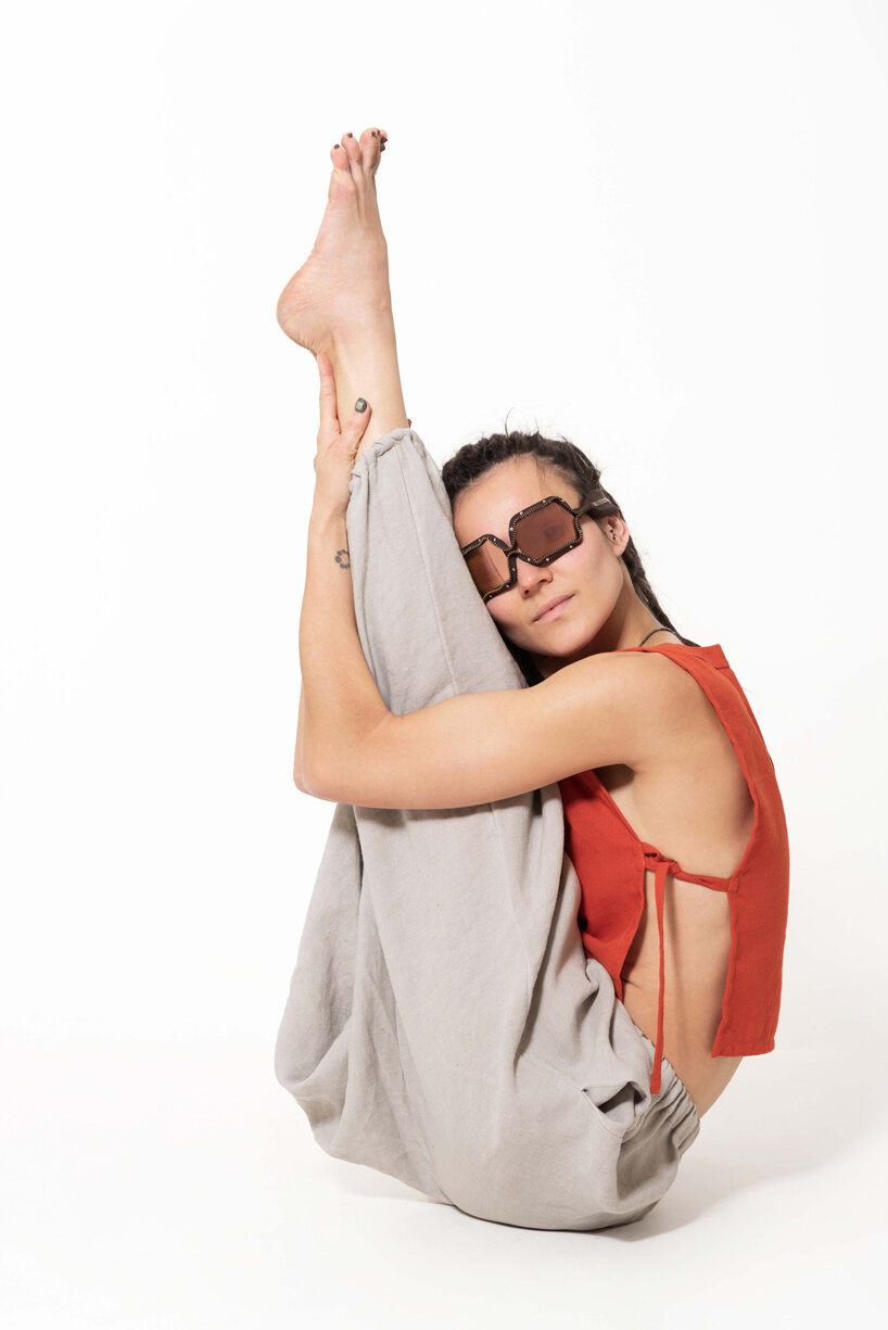 XYZ integrated architecture designs flexible zip glasses designboom