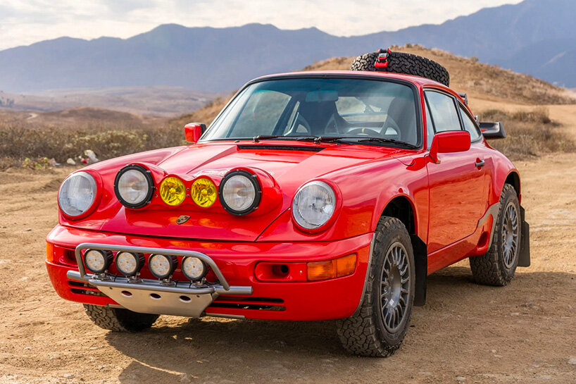 this safari-style 1985 porsche 911 carrera just sold for USD$121,000