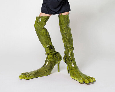 AVAVAV unveils four-toed monstrous boots made from leftover luxury scraps