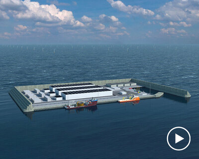 denmark to build the world’s first wind energy hub in the north sea