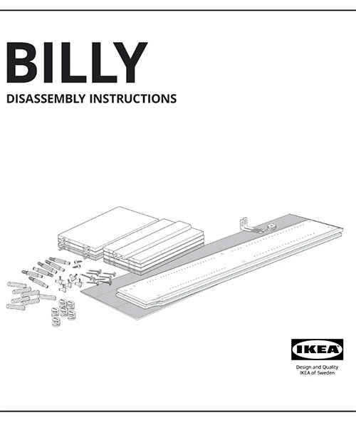 IKEA launches disassembly instructions encouraging customers to extend product life