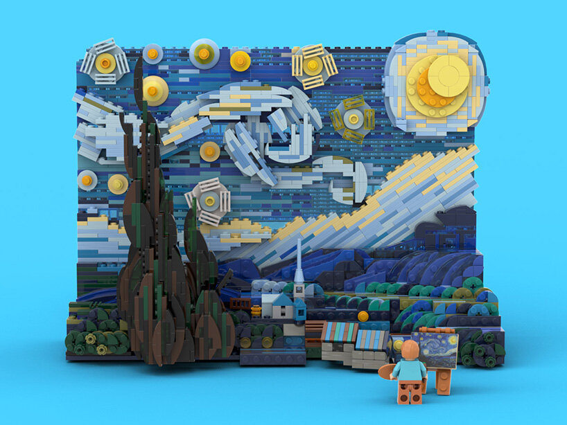 Vincent Van Gogh S Starry Night Is Being Turned Into A 1 552 Piece Lego Set