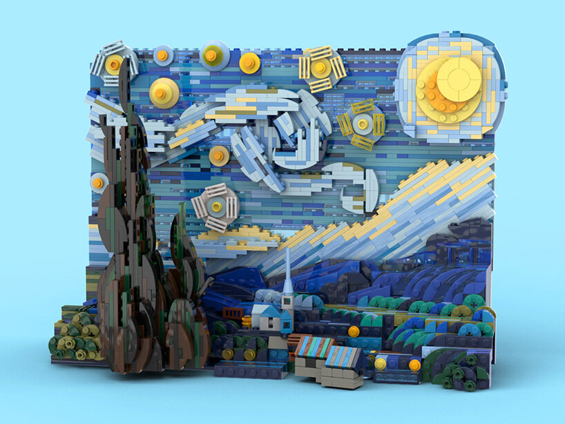 vincent van gogh's starry night is being turned into a 1,552-piece