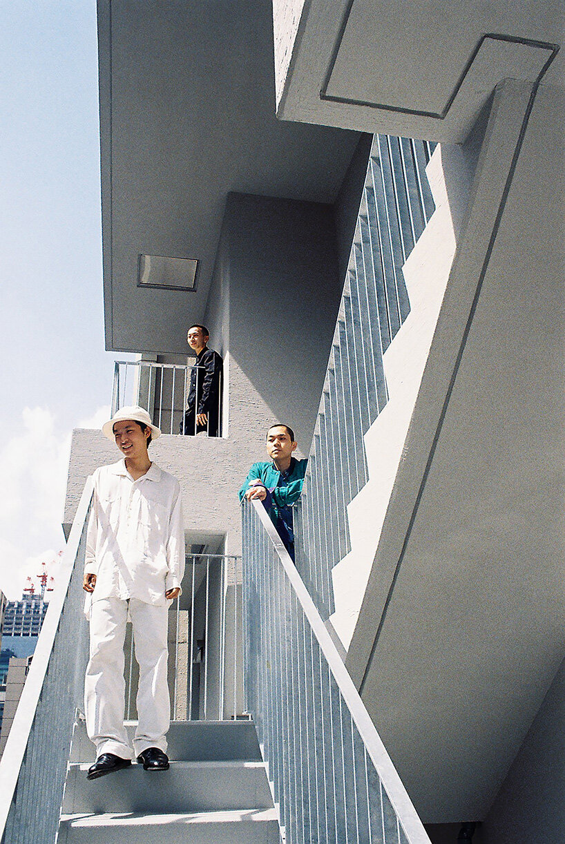 NIKKEN SEKKEI wraps façade of ARAKAWA office building in emergency staircases