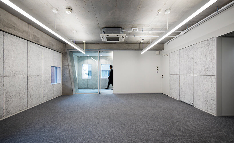 NIKKEN SEKKEI wraps façade of ARAKAWA office building in emergency staircases
