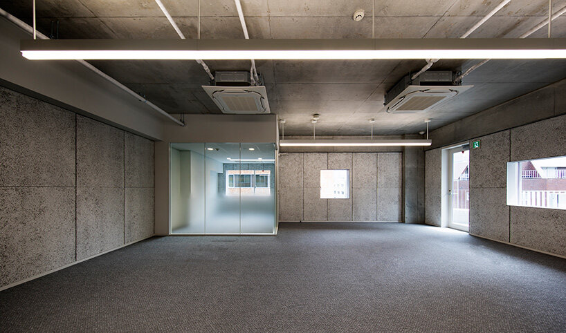 NIKKEN SEKKEI wraps façade of ARAKAWA office building in emergency staircases