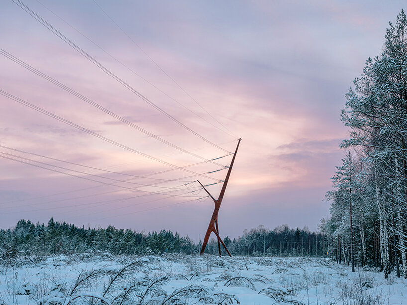 PART architects introduces design-minded infrastructure to estonia with its 'bog fox'