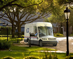 U.S. postal service unveils its next generation delivery vehicle