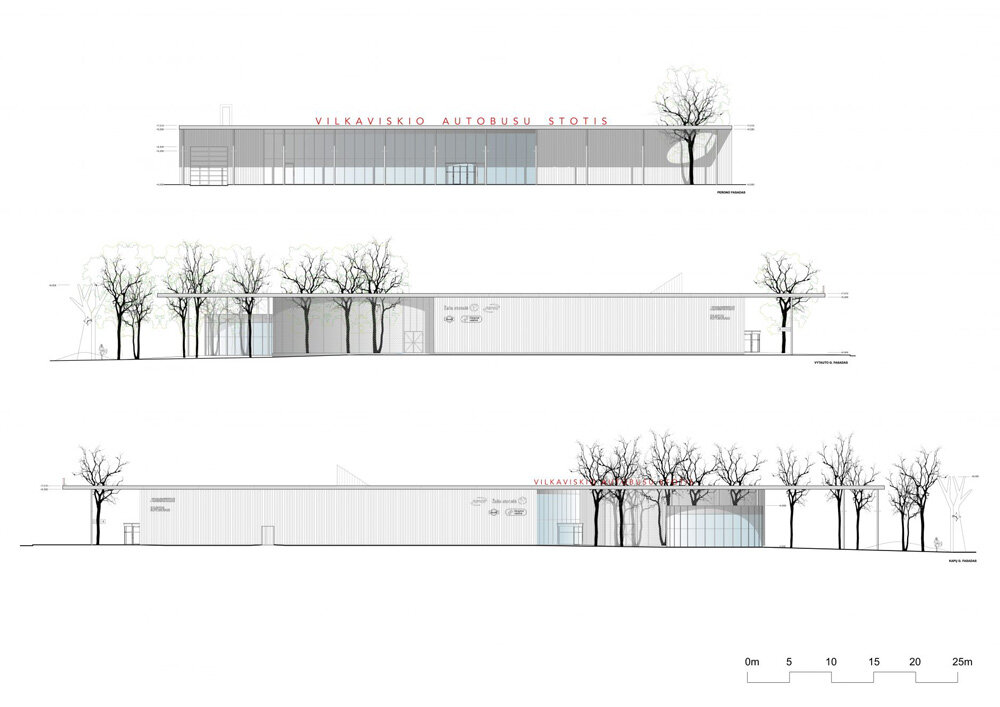 balčytis studija tops vilkaviškis bus station in lithuania with undulating concrete roof