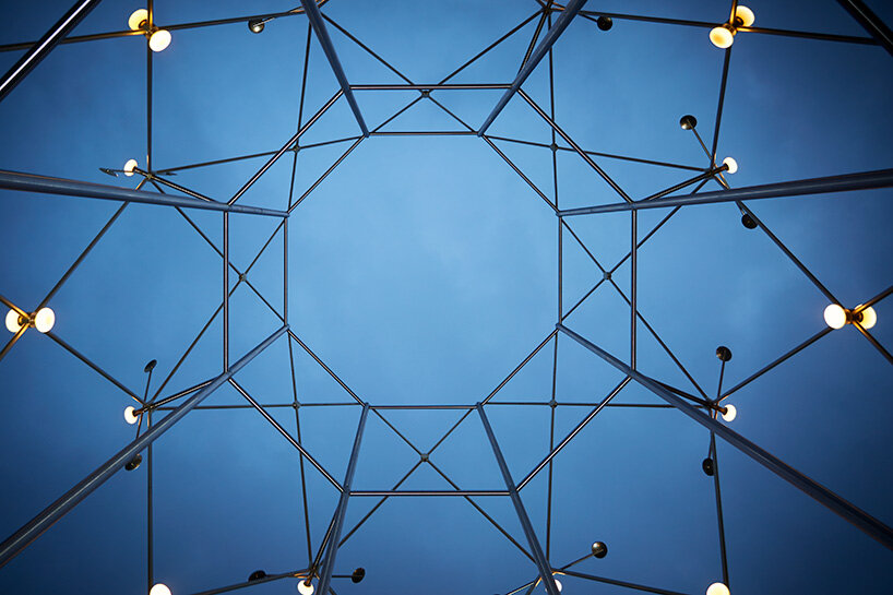 ronan & erwan bouroullec install le belvedere, a dreamscape pavlion in rennes, france