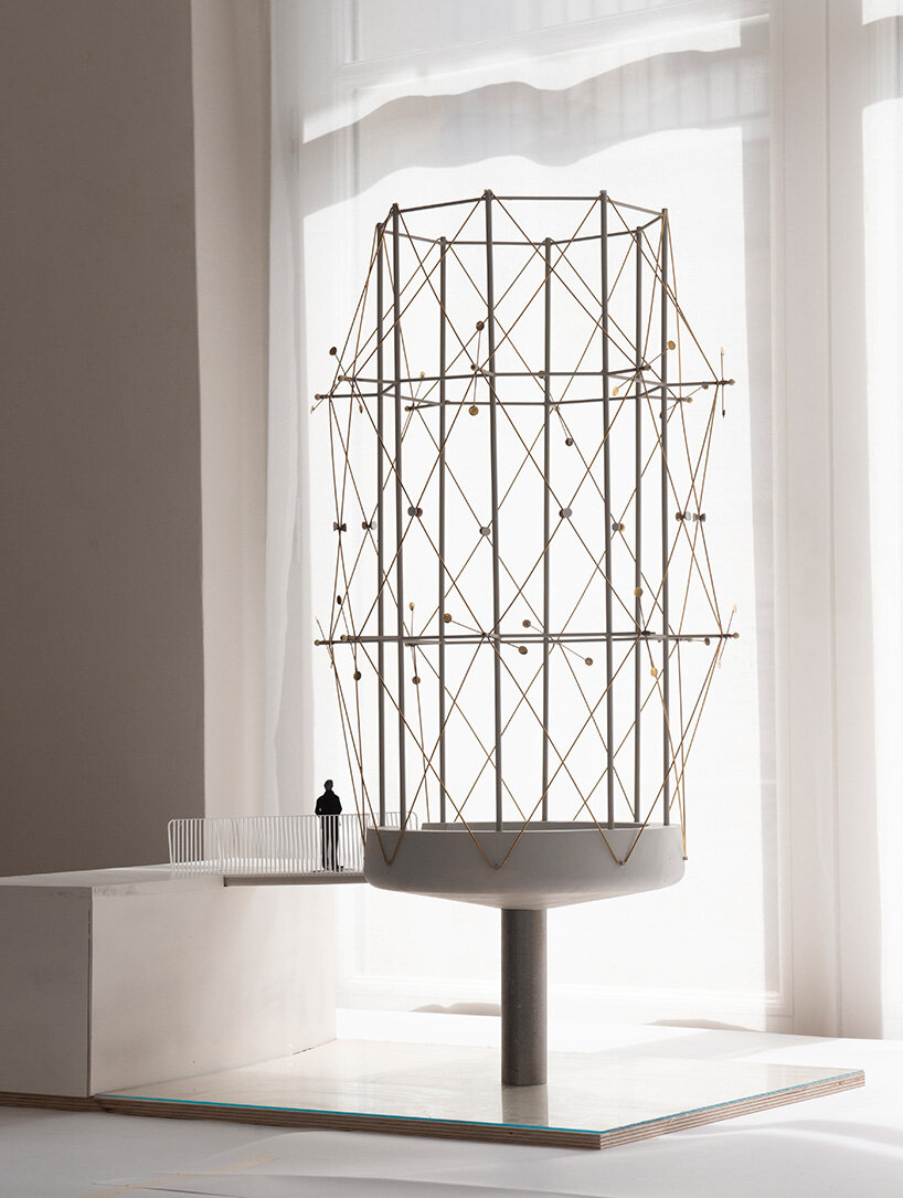 ronan & erwan bouroullec install le belvedere, a dreamscape pavlion in rennes, france