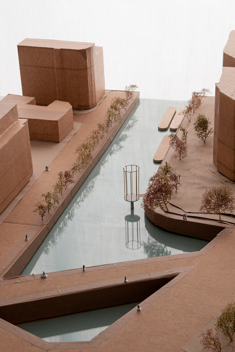 ronan & erwan bouroullec install le belvedere, a dreamscape pavlion in rennes, france