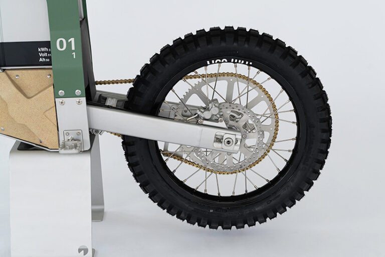the CAKE kalk AP is a solar powered antipoaching electric motorbike